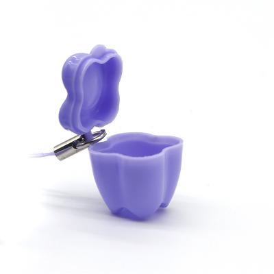 China Modern Low Price Teeth Storage Baby Dental Plastic Retainer First Tooth Box for sale