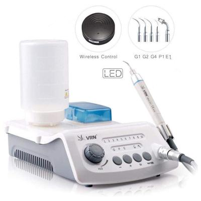 China VRN-A8 LED Plastic Wireless Control Ultrasonic Scaler with Detachable LED Handpiece for sale