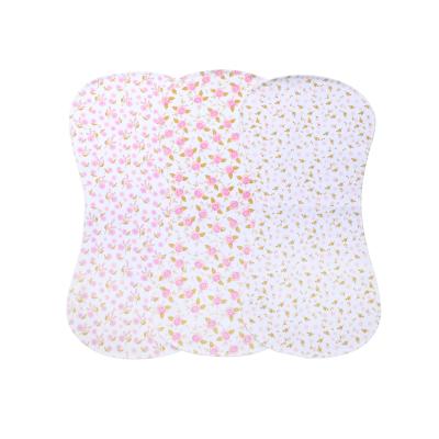 China Antibacterial Cotton Diaper Premium Absorbent Baby Burp Cloths For Babies Boy Girls Unisex Burp Towels for sale