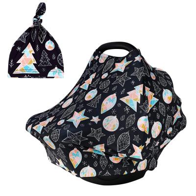 China Radiation Protection Nursing Multi Nursing Cover Carseat Canopy Use Car Seat Covers For Infant Babies Stroller Baby Hat for sale