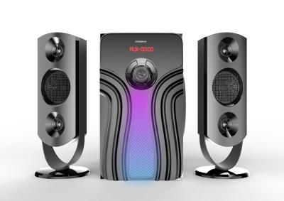 Cina Altoparlanti stereo CE 50W 2.1 con telecomando USB FM AUX Bluetooth in vendita