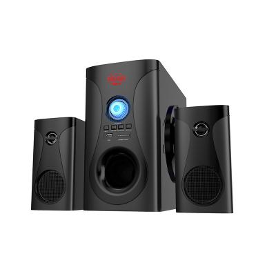 China 2.1 Respuesta de frecuencia del altavoz multimedia 20Hz-20KHz para cine en casa y transmisión de música en venta