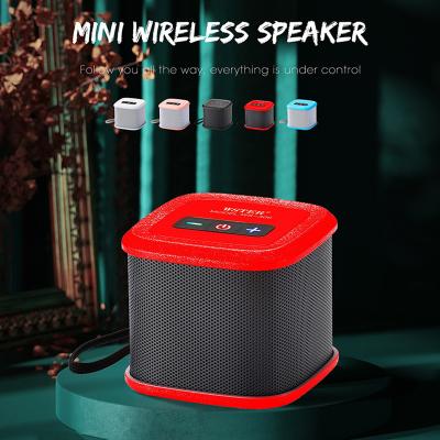 Chine Petit haut-parleur portatif sans fil de Bluetooth du × 7cm de la personnalisation 6cm à vendre