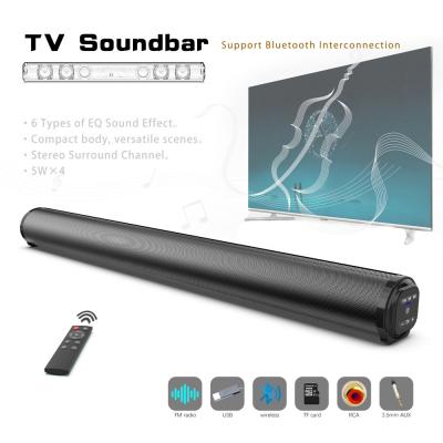 Κίνα 4 ηχεία Ραδιόφωνο FM Soundbar για Τηλεόραση PC Τηλέφωνο Tablet Laptop MP3 MP4 DVD Player προς πώληση