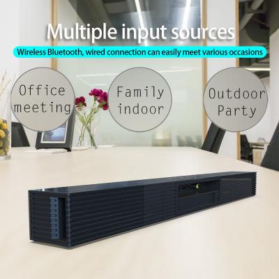 China OEM ODM Optical Input Wireless Soundbar Speaker With FM Radio Frequency 87.5-108 for sale