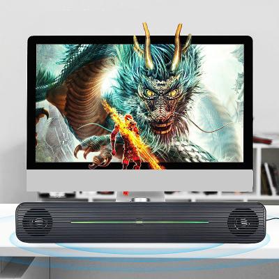 Cina Ingresso USB Soundbar per computer wireless Soundbar Bluetooth 5.0 da 10 M in vendita