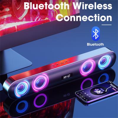 China Sprecher 6W 10W Heimunterhaltung Fernsehen Soundbar mit TF-Karten-Audio-Input zu verkaufen