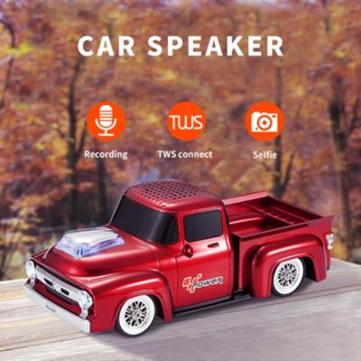 China 6W uitgangsvermogen Plastic BT Truck Speaker met draadloze USB TF FM en audio prestaties Te koop