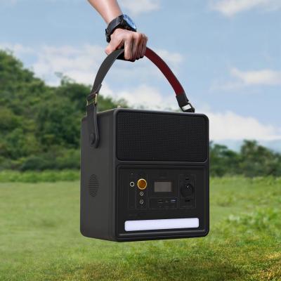 Chine Station électrique portable de 800W pour les fêtes en plein air Caraoké haut-parleur Microphone batterie Camping 14kg à vendre