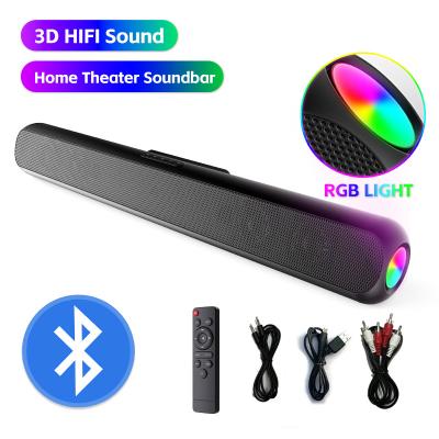 China 2.0CH TF-Karte LED-TV-Soundbar, TV-Soundbars mit 2000-mA-Batterie zu verkaufen