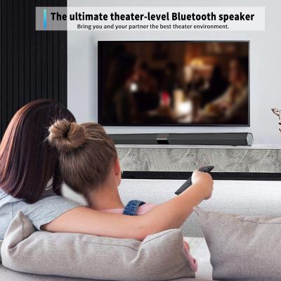 Cina Potente altoparlante soundbar Bluetooth ricaricabile con ingresso AUX da 3,5 mm in vendita