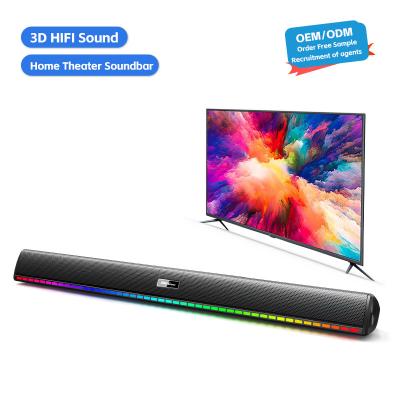 China Multimédia Home Theatre System 4 alto-falantes e Bluetooth Sound Bar com Subwoofer à venda