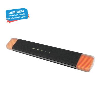 China USB Input Computer Sound Bar Met Stereo Sound Flowing LED Desktop Laptop Monitor Blauwe Tand PC Spelluidsprekers Te koop