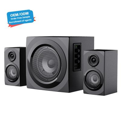 China Apoyo CKD SKD Audio Home Kit Multimedia Computadora BT Altavoz 2.1 Subwoofer Sistema de cine en casa Altavoces de bajo para TV en venta