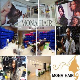 Verified China supplier - Guangzhou Mona Hair Trading Co., Ltd.