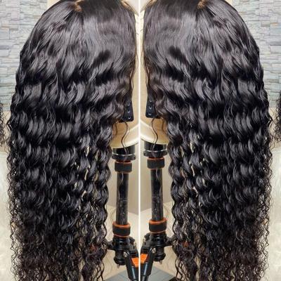 China Cheap Super Thin Barely Shedding Soft Thick Smooth 13x4 HD Lace Front Wig, Virgin Cuticle Aligned Hair Women Hair Wigs for sale