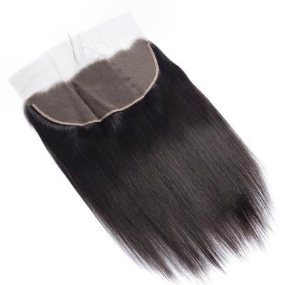 China Hot sale 13x4 sheer lace swiss cuticle aligned brazilian hair wholesale pre plucked hd 13x6 thin sheer lace frontal closure for sale