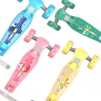 China 2021 Popular Kid ABS Plastic 3-10 Aged Kids Scooter Sliding for sale