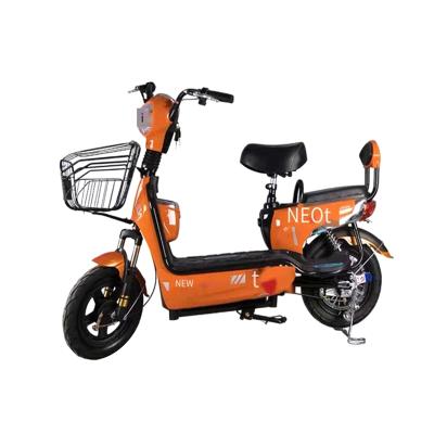 China Full steel frame body + ABS plastic golden monkey lead acid battery bicycle made in steel frame with shock absorption function. for sale