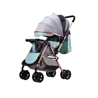 China 2021 New Style Sit-and-Lie Umbrella Reversible Foldable Portable Two-Way Car Solid Baby Stroller for sale