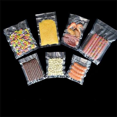 China Wholesale Customized Disposable Seafood Meat Food Vacuum Plastic Packaging Transparent Bag for sale