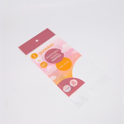 China Wholesale Recyclable Customized Self Adhesive Plastic Bag Header Header Opp Card Pouch Header Bag for sale