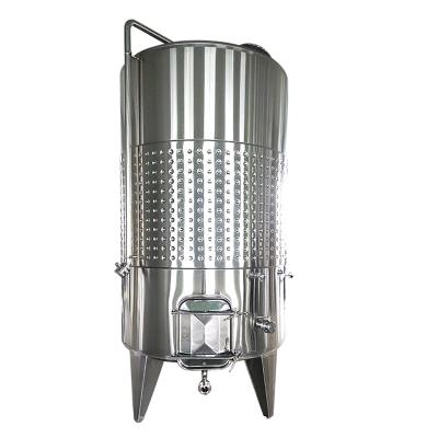 China food & Beverage Plant 3000L Brewing Equipment Fermenter Tank Stainless Steel Wine Fermentation Wine Tank for sale