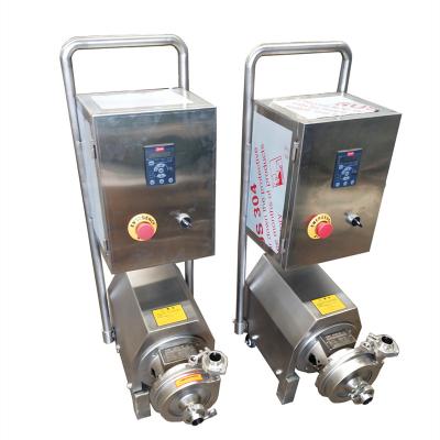 China Other hot sele 3T mobile CIP pump with control for brewery for sale