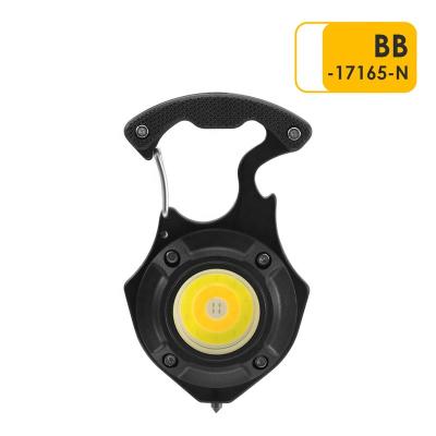 China Emergency Camping Portable Key Chain Work Light Waterproof Small Key Chain Flashlight Cob Rechargeable Led Key Chain Light for sale