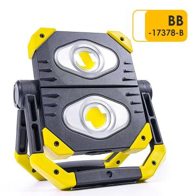 China PA (in nylon) + TPR on the corner + Alu. 1800 Lumens Multifunctional Adjustable Multifunction COB Led Light Portable Rechargeable Work Emergency Inspection Light for sale