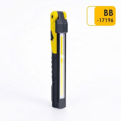 China Nylon+PC+TPE+Aluminum Custom 320 Lumen Portable Led Rechargeable Magnetic Inspection Light Workshop Foldable Work Lights for sale