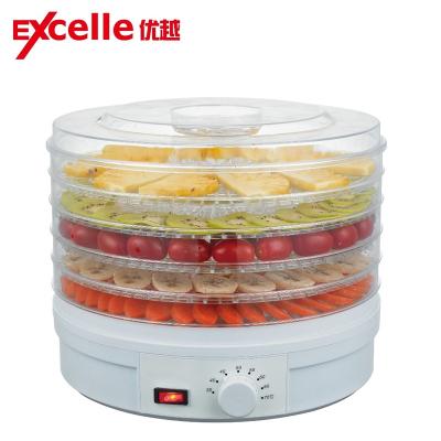 China High Quality Home Use Mini Manual Food Dehydrator Electric Household 5 Trays Machine for sale