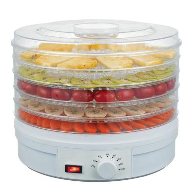 China Dry Food 32cm Electric Manual Powerful 5 Layer Tray Household Fruit Food Dehydrator for sale