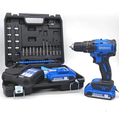 China Household Tool Electric Screwdriver Drill With Li-ion Baterry Brushless Cordless Power Impact Tools High Quality Electric Drill Machine for sale