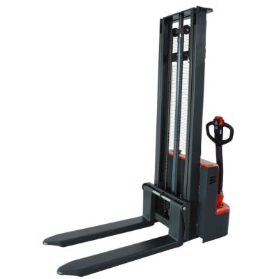 China Hotels Factory Outlet Electric Pedestrian Full Pallet Stacker 1.6 Ton Truck Forklift for sale