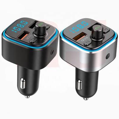 China Connect Wholesale Car Radio QC3.0 Dual Usb Car Charger Fm Transmitter Music Radio Mp3 Player For Cars Kit SD Card U Disk for sale