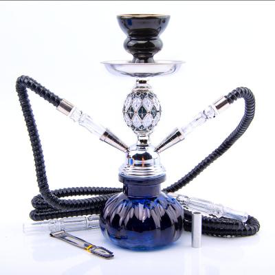 China Zinc Alloy Border Finish Shisha, Zinc Alloy Hookah, Portable Small Spot Double-Hose Smoking Hookah Hookah Set Wholesale for sale