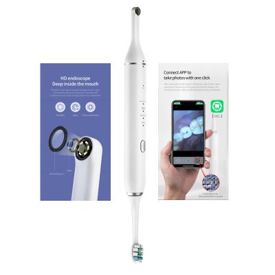 China NKLO8 Dental Endoscope Electric Toothbrush for WiFi Visual Endoscope Android iPhone Electric Toothbrush Camera Oral Camera Nkl08 for sale