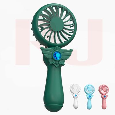 China Hot Factory Wholesale Portable Rechargeable Battery Holding Portable Hand Hheld Rechargeable Fan for sale