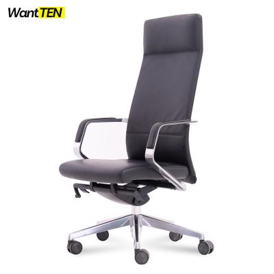 China International Standard Adjustable High End Customization (Height) Leather Chair Modern Office for sale