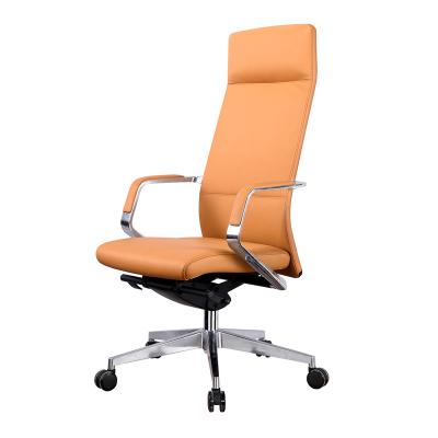 China Home Office Office Chair (Height) Adjustable PU Leather Rocking High Back, 360 Swivel Modern Executive Computer Chair With Flip-Up Armrests for sale