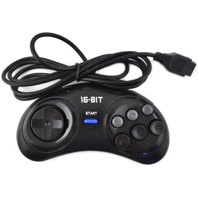 China 16 Bit Handle Controller 6 Button 9 Pins Game Controller For SEGA DM Game Genesis 16X9X3 cm for sale