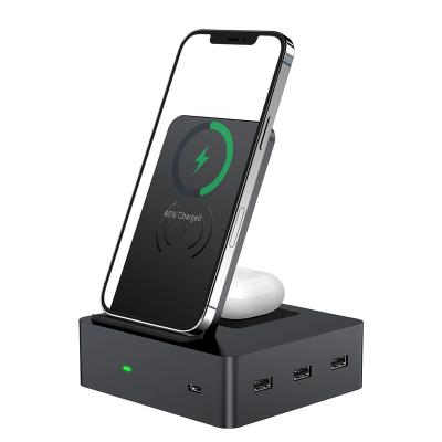 China Qi standard 40W Wireless Usb Charging Station for sale