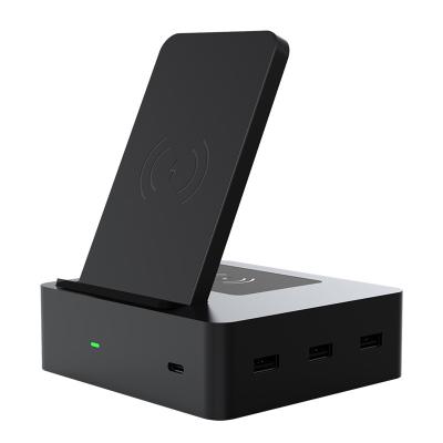 China Multi Port Hub 40Watt 90-230VAC Wireless Usb Charging Station High Power for sale