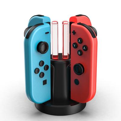 China Nintendo-Schalter 4 Aufladungsdock JoyCon mit LED-Indikator zu verkaufen