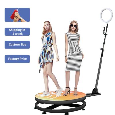 China Wedding Party Dropshipping 360 Degree Selfie Photo Booth Set Automatic 360 Video Camera Photobooth Machine for sale