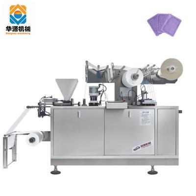 China 2019 Huayuan HY-330A Paste Packing Machine Hot Automatic Wetting Liquid Product Eye Mask Protective Chemical Foot Automatic Patch for sale