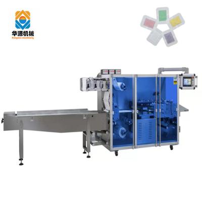 China Eye Mask Pain Relief Food Huayuan High Speed ​​Changing Type Medicated Plaster Packing Machine Automatic Four Side Sealing for sale