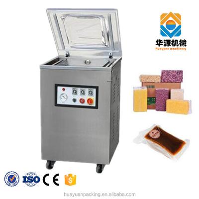 China DZ-400/2H Automatic Double Vacuum Packing Machine Food Bar Food And Beverage Sealing Plant, Electric Grocery Plastic CE ISO9001 for sale