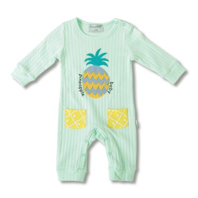 China Factory Eco-Friendly Wholesale Customized 100% Cotton Knit Baby Clothes Rompers for sale